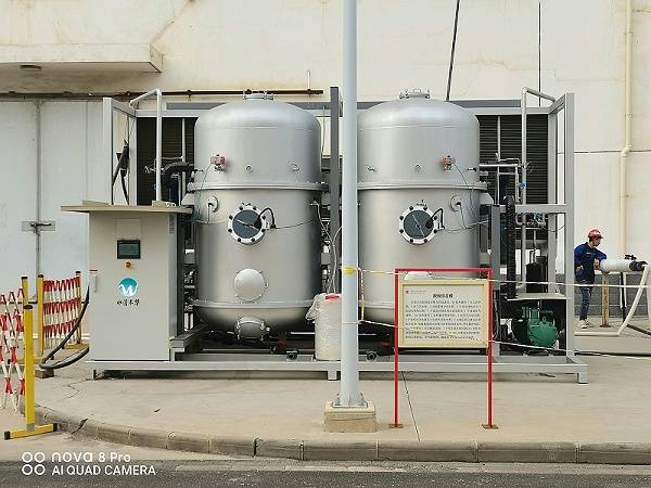 低温蒸发器项目现场