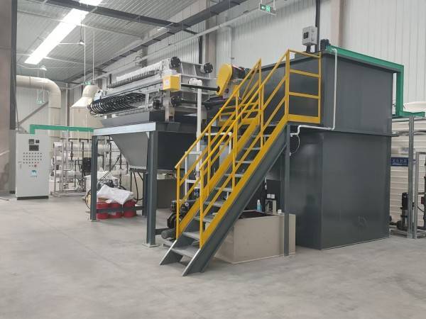 大发购彩大厅～welcome电镀废水处理项目现场