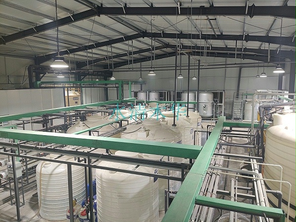 大发购彩大厅～welcome废水零排放项目现场