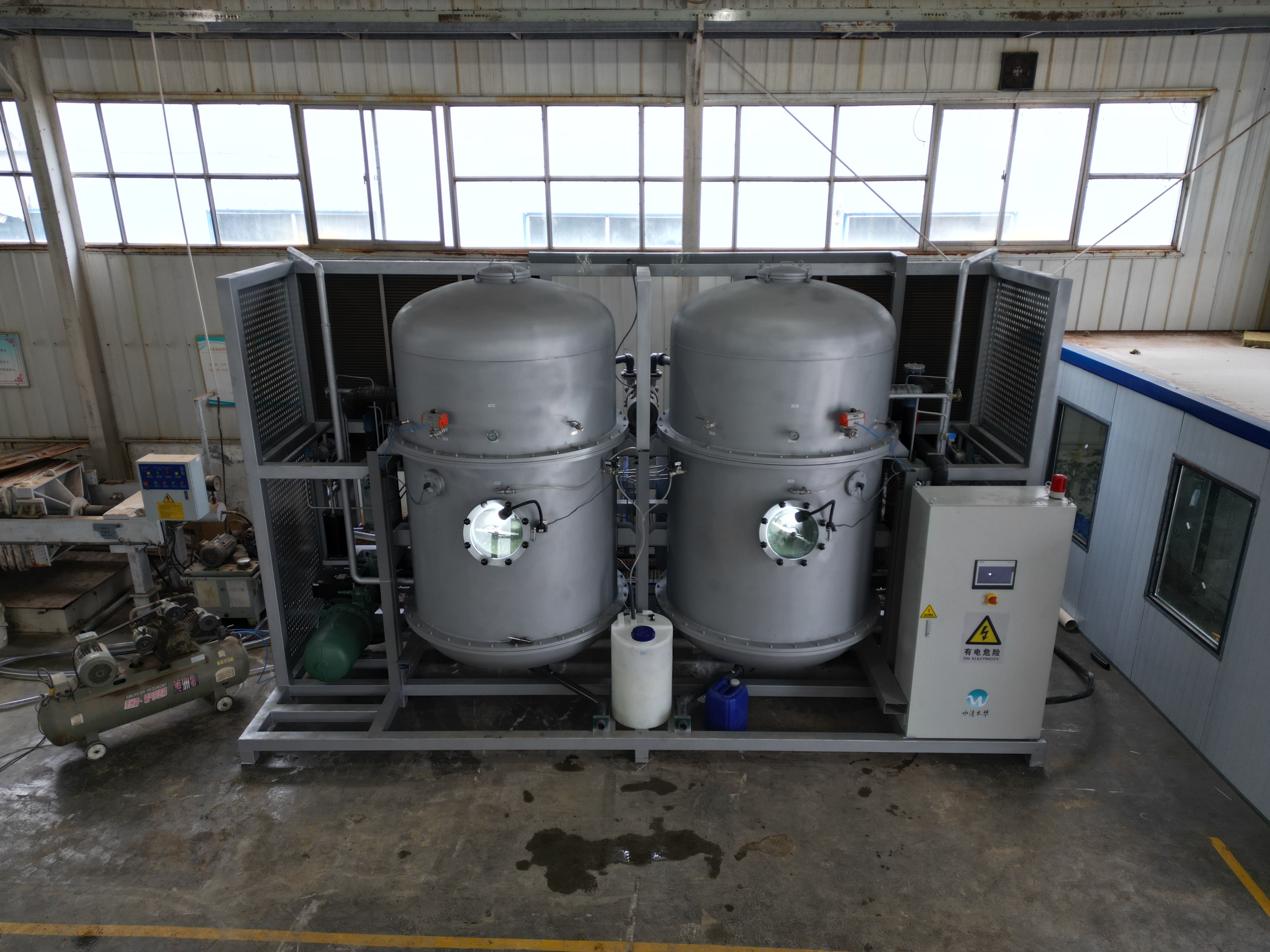 电镀废水零排放项目现场 电镀废水零排放项目现场