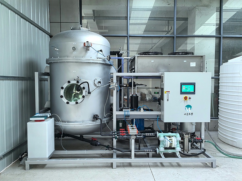 大发购彩大厅～welcome低温蒸发器处理化学镍废液现场